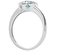 Anello Comete Donna Prestige in Oro bianco Acquamarina  Ct ANQ313 - ANQ313